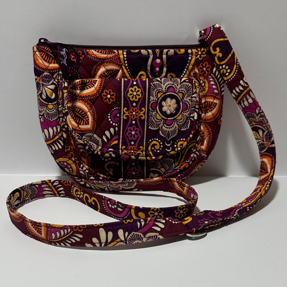 Vera Bradley Lizzy Crossbody Bag – Safari Sunset | Retired Pattern (Fall 2011)
